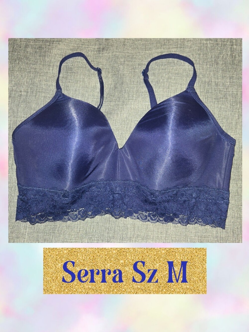 Serra Sports Style Bra Sz M